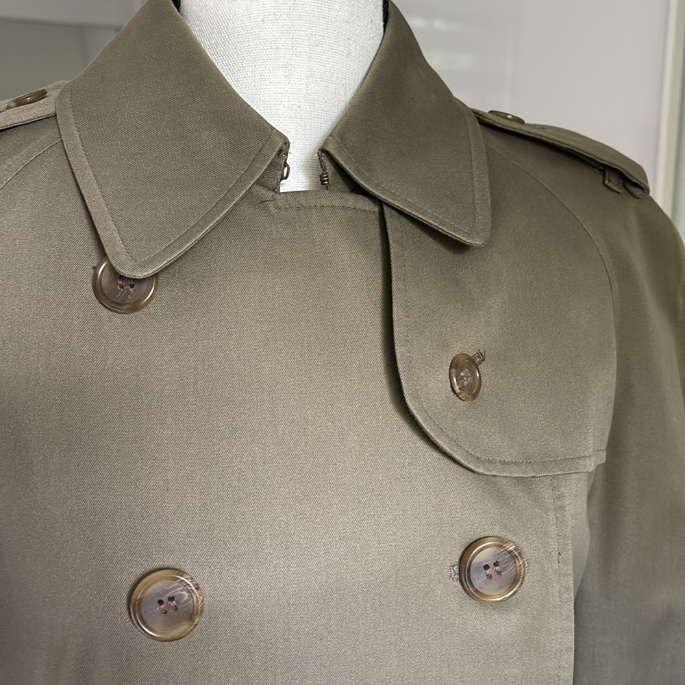 Vintage Burberrys Heavyweight Check-Lined Raincoat / Trench – Pristine - Picture 13 of 13